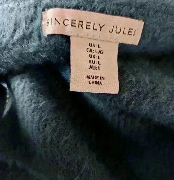 NWT Sincerely Jules short sleeve sweater - Picture 5 of 6